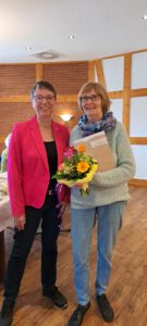 Beate Gerberding und Christa Zimmermann